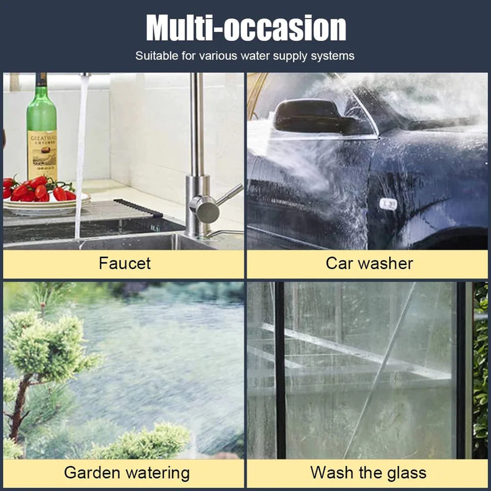 High Pressure Water Gun Nozzle – Car Wash & Garden Spray Gun (Alloy)