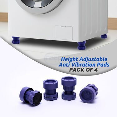 Height Adjustable Anti Vibration Pads 4 Pieces