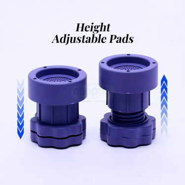 Height Adjustable Anti Vibration Pads 4 Pieces