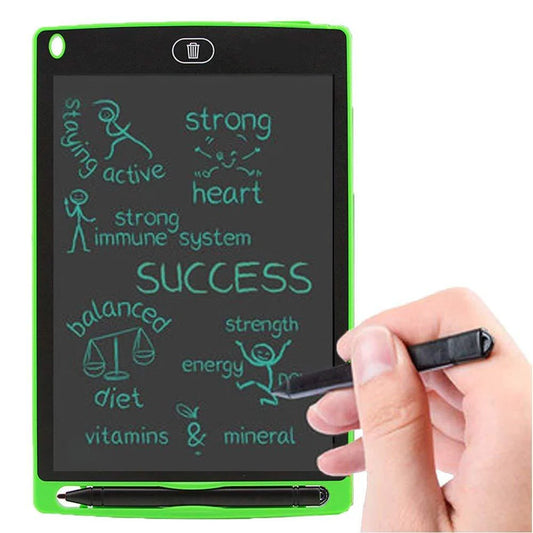 Re-Writable LCD Writing Pad with Screen 21.5cm (8.5-inch) for Drawing, Playing, Handwriting Gifts for Kids & Adults,(Black)