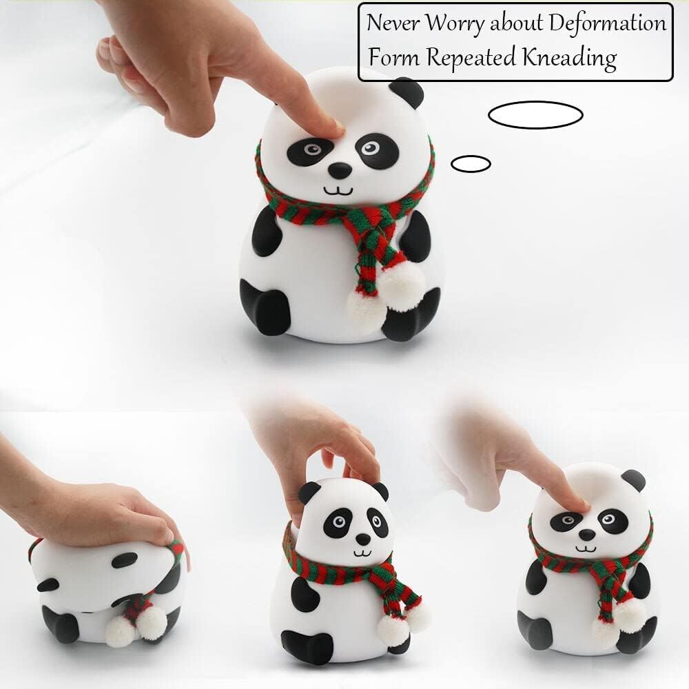 Panda Light Night Lamp for Kids Night Light for Bedroom Toddler Night Light Baby l Gift Items for Women l Birthday Gift for Kids | Valentine's Gift Toys for 2+Year Old Boy Girl