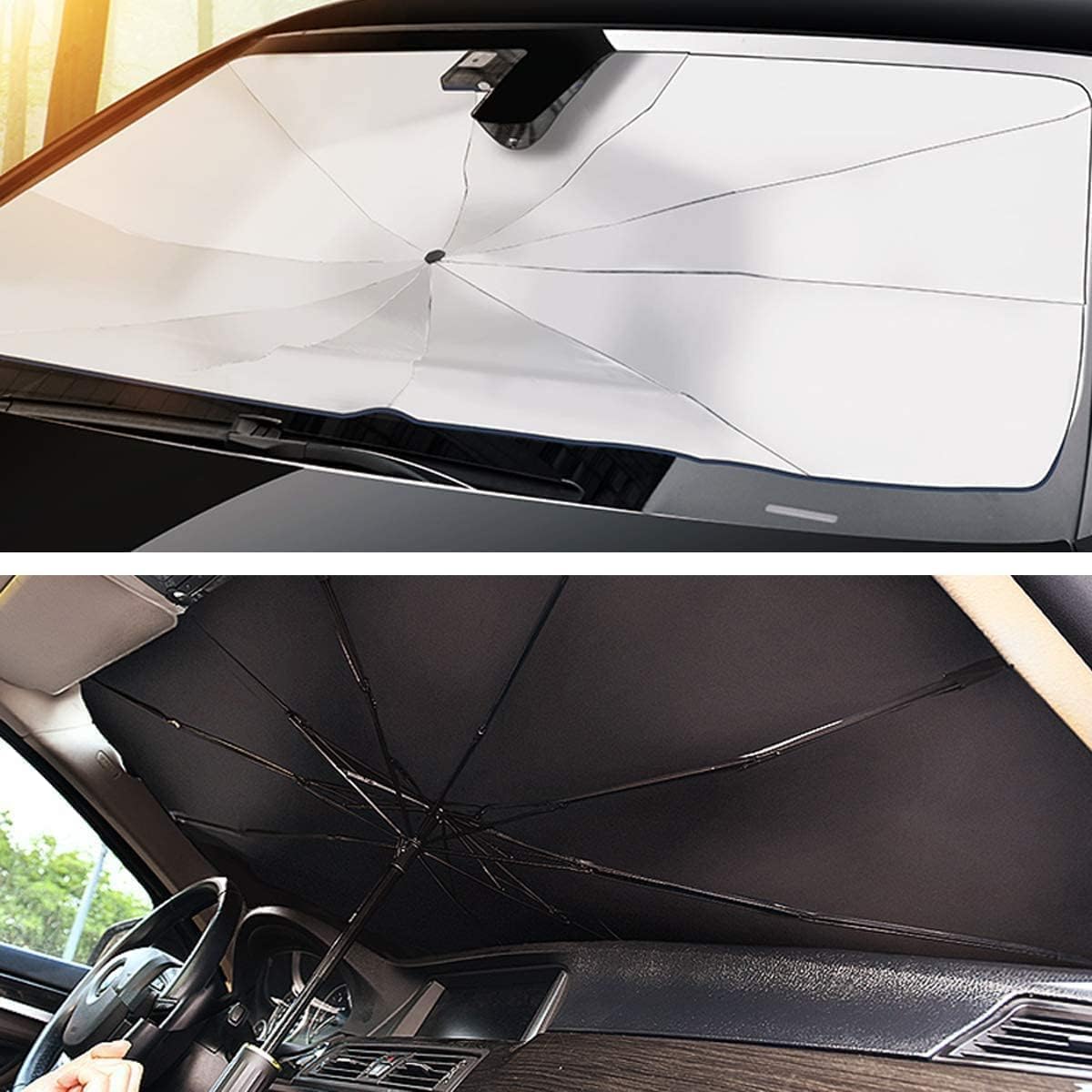 Car Dashboard Sunshade Umbrella for Front Window