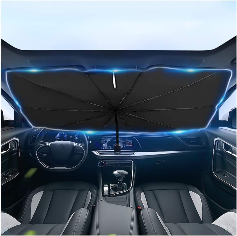 Car Dashboard Sunshade Umbrella for Front Window