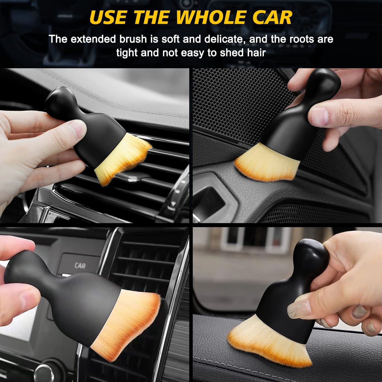 Car interier Cleaning Brush Buy 1 Get 2 FREE