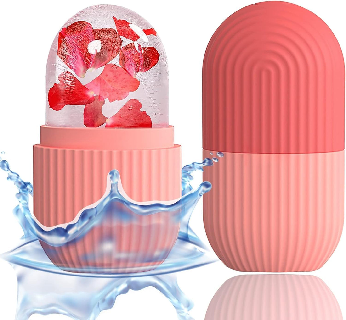 Ice Roller for Face and Eye (Pink), Ice Roller, Face Massager, Facial Roller, Ice Facial Roller, Ice Rooler(Buy 1 Get 1)