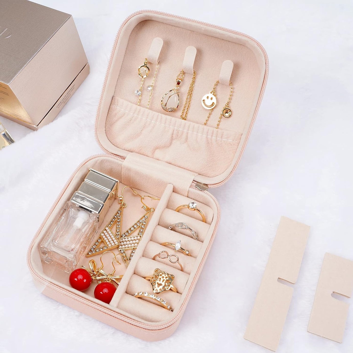 Mini jewelry Organizer Box For travel