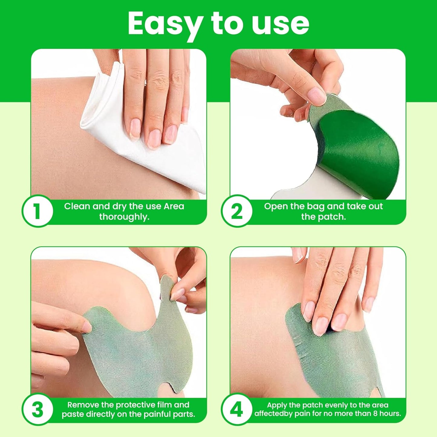 Herbal Knee Pain Relief Patches | Instant Relief from Knee Pain & Joint Pain