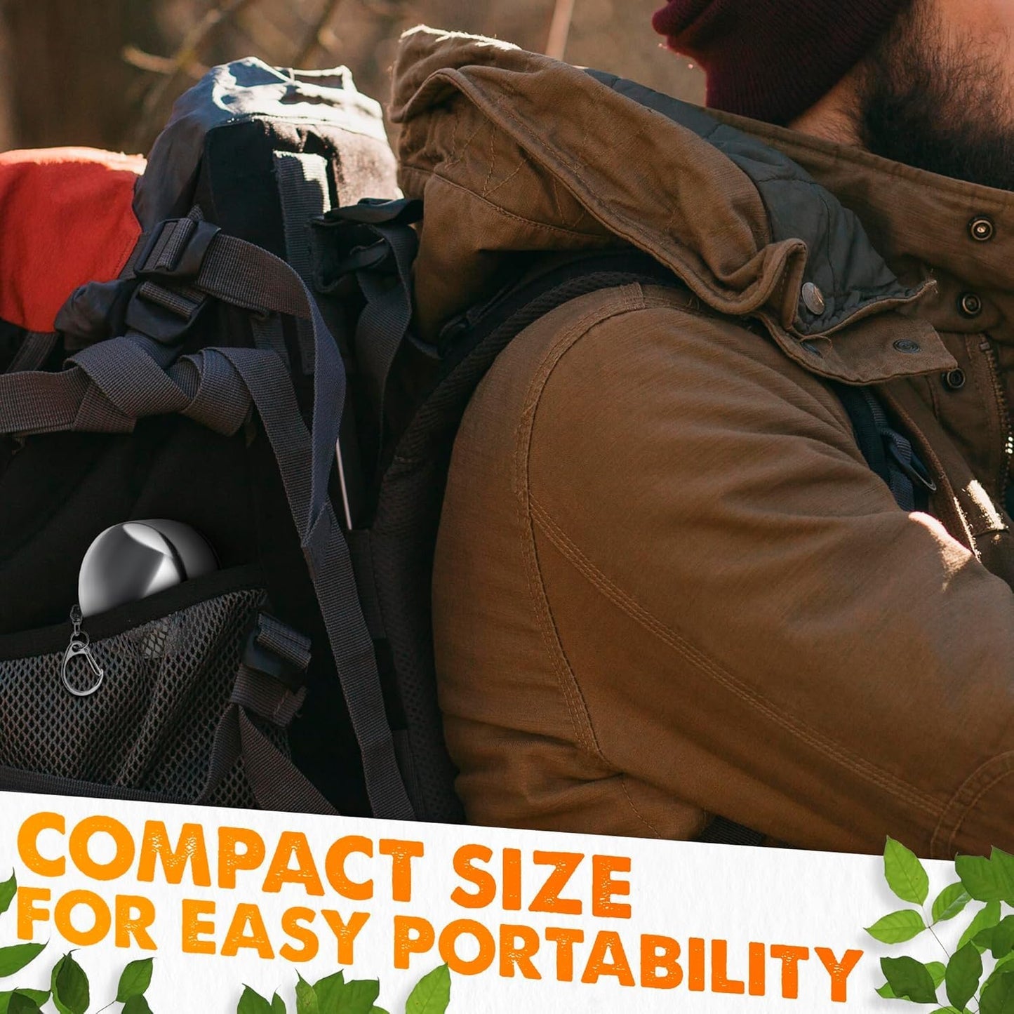 Stainless Steel foldable Travel glass