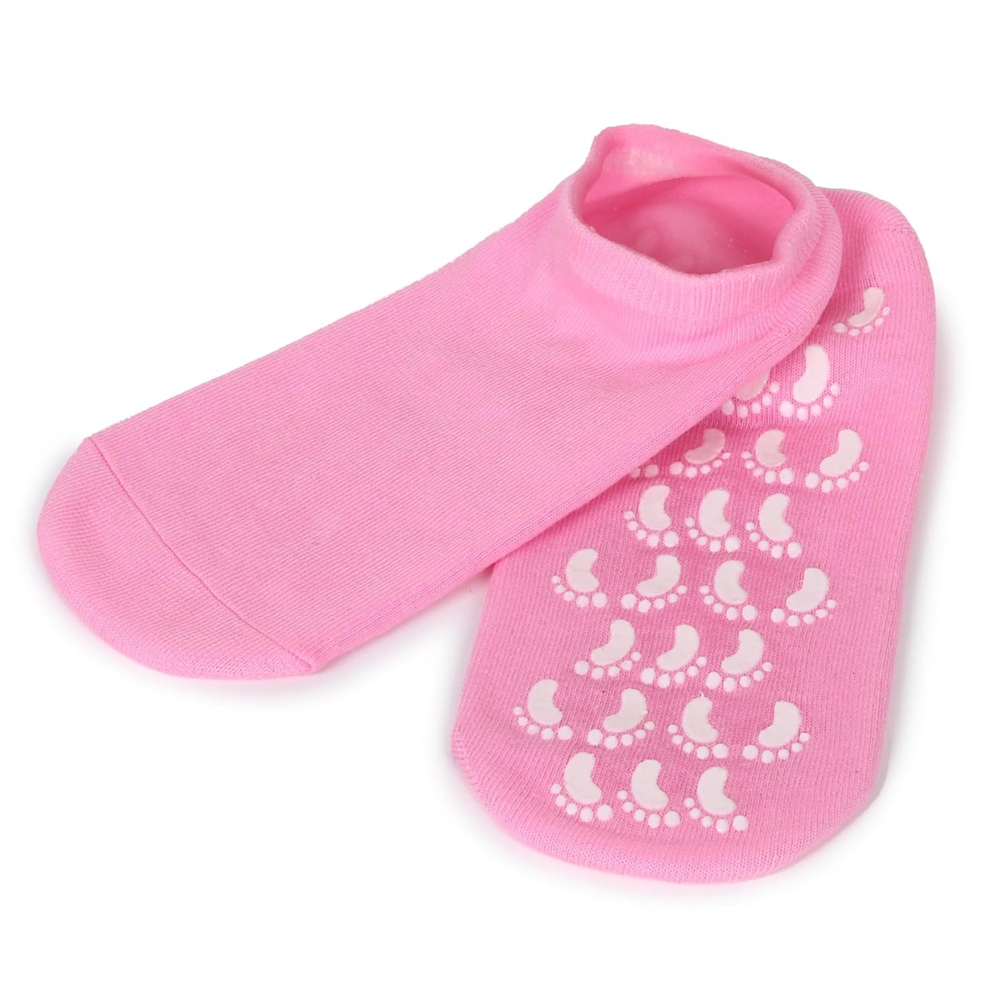 Pack of 2 (Buy 1 Get 1)Moisturizing Silicone Spa Gel Socks for Women & Men – Crack Heel Repair Socks with Natural Oil & Vitamin E for Dry Cracked Feet