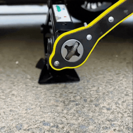 Universal Car Jack ratchet Wrench with Accessories