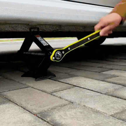 Universal Car Jack ratchet Wrench with Accessories