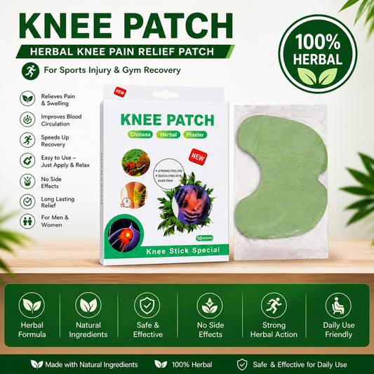 Herbal Knee Pain Relief Patches | Instant Relief from Knee Pain & Joint Pain