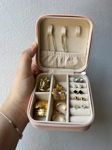 Mini jewelry Organizer Box For travel