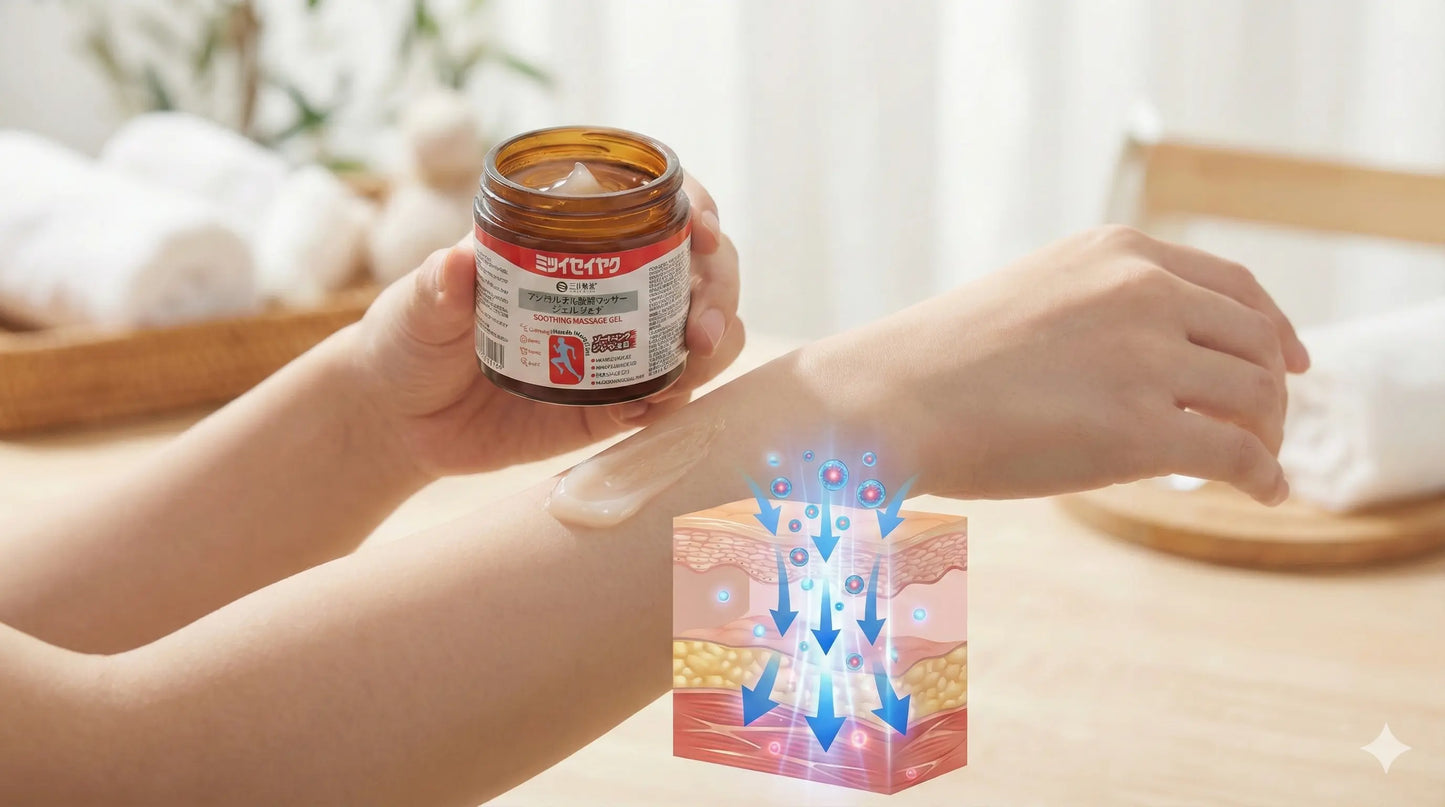 Japanese Instant Pain Relief Soothing Massage Gel (Buy 1 Get 1 FREE)