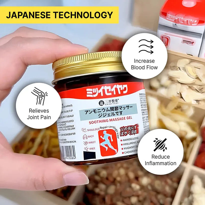 Japanese Instant Pain Relief Soothing Massage Gel (Buy 1 Get 1 FREE)