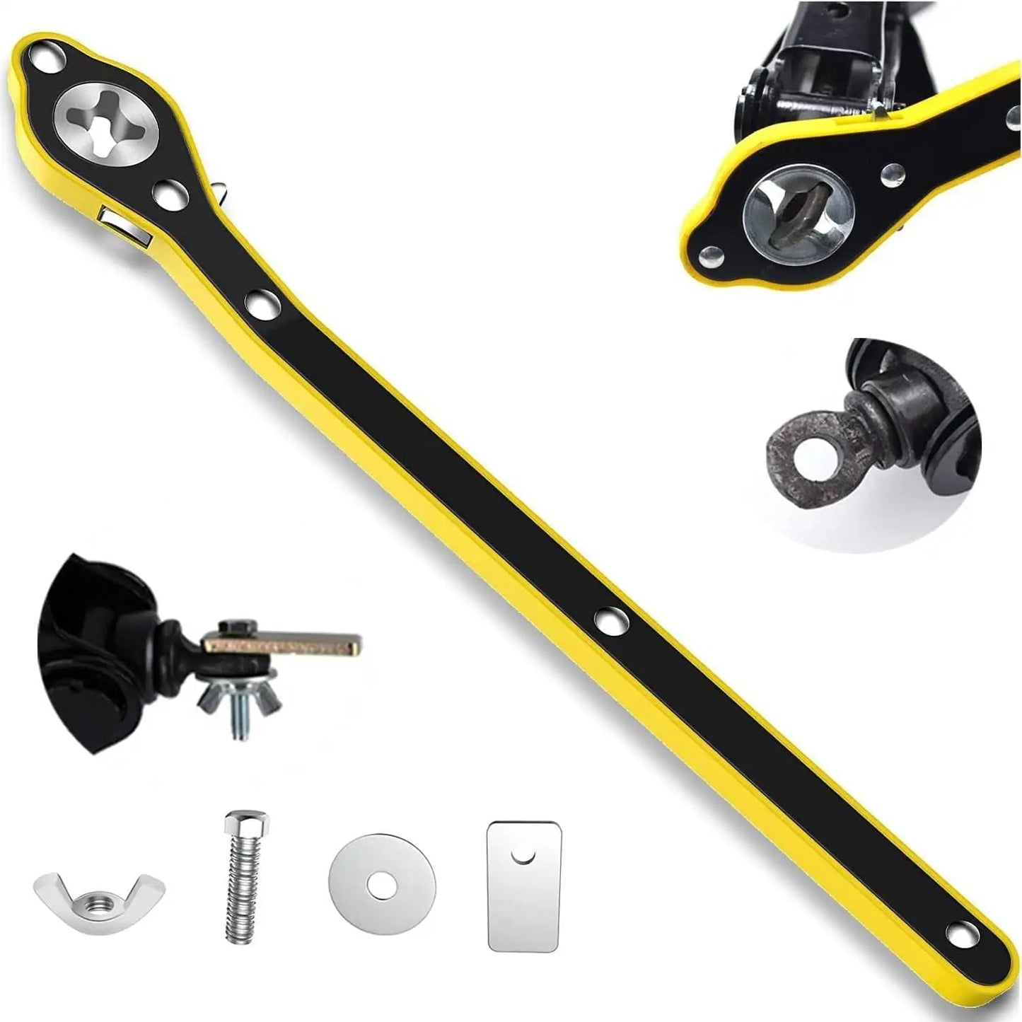 Universal Car Jack ratchet Wrench with Accessories
