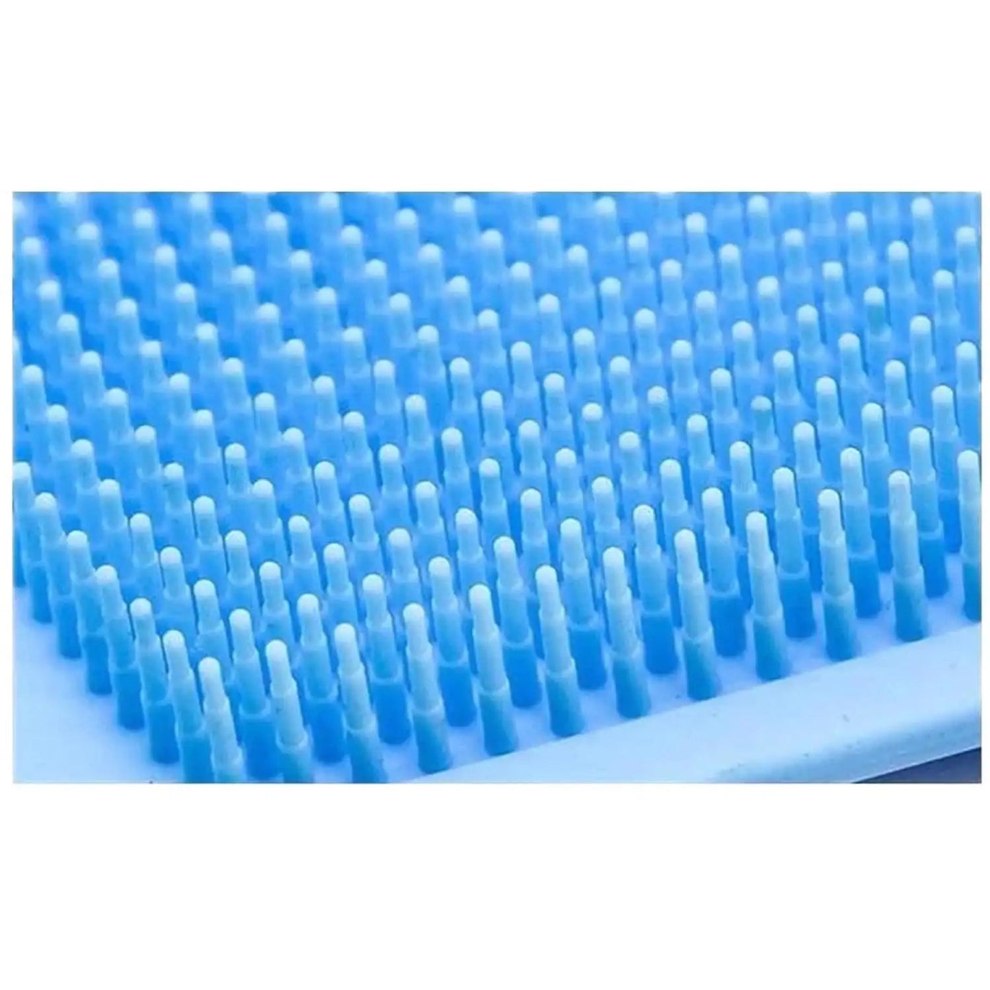 Pack of 2 Silicone Body Back Scrubber, Double-Sided Exfoliating Bath Brush | Deep Cleansing & Massage Belt for Shower & Dead Skin Removal (Medium)