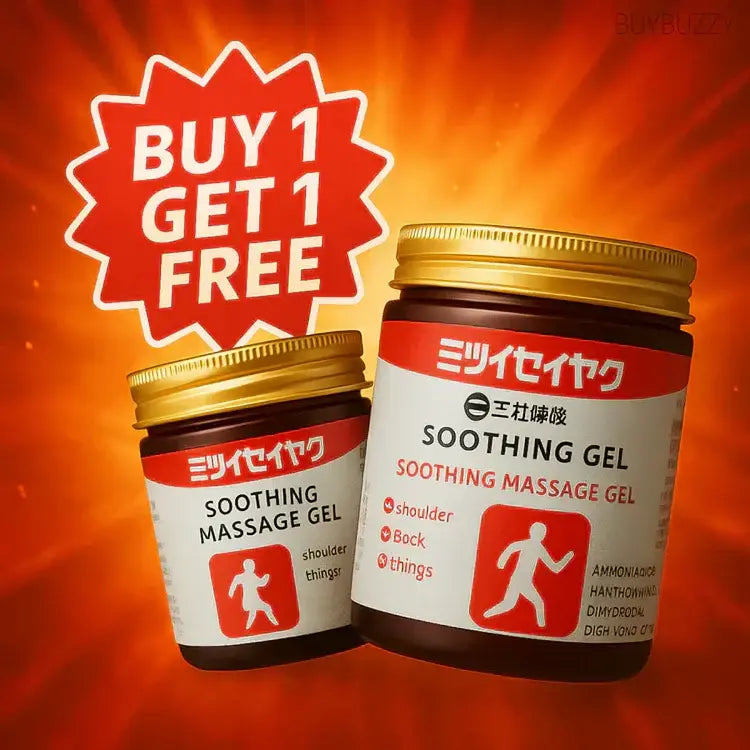 Japanese Instant Pain Relief Soothing Massage Gel (Buy 1 Get 1 FREE)